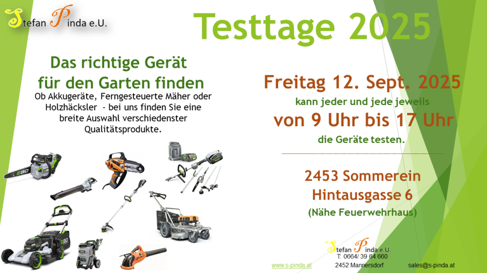 Testtag  im September